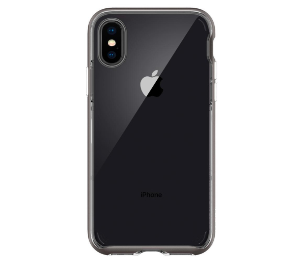 Etui Neo Hybrid Crystal do iPhone X szare - 386759 - zdjęcie 3